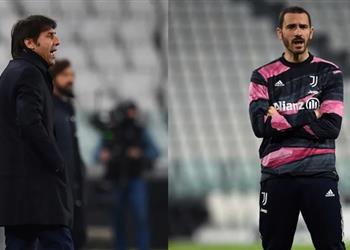 بونوتشي يتشاجر مع كونتي في نصف نهائي كأس إيطاليا