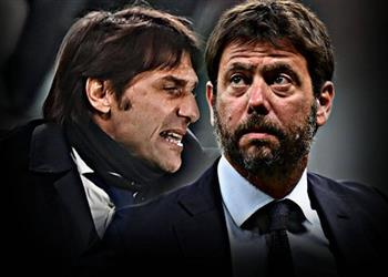 عقوبات تنتظر كونتي وأنيلي بعد أحداث مباراة يوفنتوس وإنتر ميلان