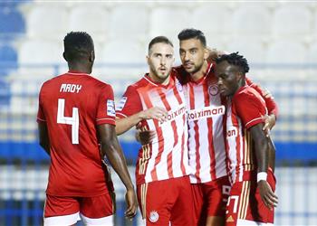 فيديو كوكا يسجل هدفين لـ أولمبياكوس أمام أريس في 14 دقيقة