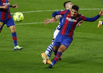 برشلونة يلجأ إلى الح قن المسكنة لاستعادة أراوخو أمام باريس سان جيرمان