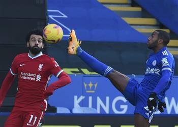 فيديو محمد صلاح يسجل هدف ليفربول الأول ضد ليستر سيتي