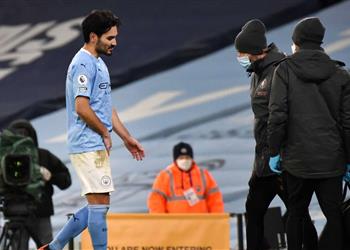 جوارديولا يعلق على إصابة جوندوجان في مباراة مانشستر سيتي وتوتنهام