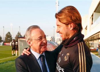 تقارير مكالمة هاتفية بين راموس وبيريز تكسر حاجز الجليد بشأن التجديد لـ ريال مدريد