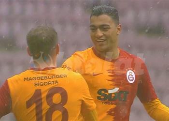 فيديو بمشاركة مصطفى محمد جالطة سراي يسجل الهدف الأول أمام قاسم باشا