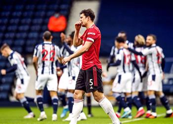 فيديو مانشستر يونايتد يتعثر أمام وست بروميتش في الدوري الإنجليزي