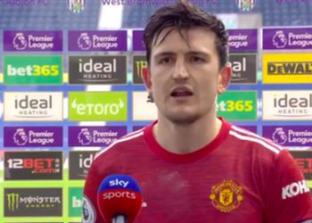 ماجواير يلوم كلوب على عدم احتساب ركلة جزاء لـ مانشستر يونايتد أمام وست بروميتش