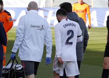 بعد إصابته أمام فالنسيا هل يلحق كارفاخال بمباراة ريال مدريد وأتالانتا في دوري الأبطال