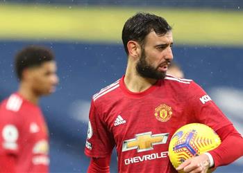 برونو فرنانديز بعد تعادل مانشستر يونايتد مع وست بروميتش لن نستسلم أبد ا