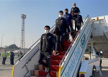 بعثة بيراميدز تصل القاهرة بعد الفوز على راسينج كلوب بالكونفدرالية