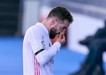 بيان رسمي ريال مدريد يعلن تشخيص إصابة كارفخال أمام فالنسيا