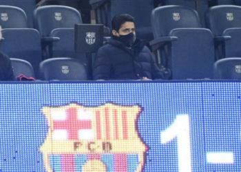 أول تعليق من الخليفي بعد إهانة باريس سان جيرمان لـ برشلونة في دوري أبطال أوروبا