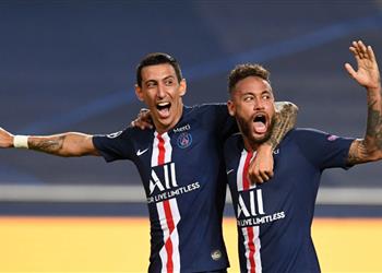 دي ماريا ونيمار يأملان اللحاق بإياب باريس سان جيرمان وبرشلونة