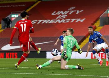 تعرف على تقييم محمد صلاح بعد خسارة ليفربول أمام إيفرتون