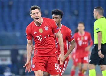فيديو ليفاندوفسكي ينضم لـ ميسي ورونالدو في قائمة الأكثر تهديف ا بدوري الأبطال