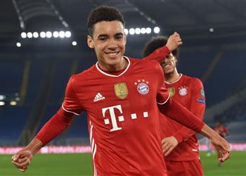 فيديو موسيالا يدخل التاريخ مع بايرن ميونخ في دوري أبطال أوروبا