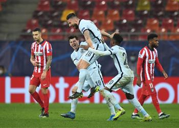 جيرو يدخل تاريخ دوري أبطال أوروبا بهدفه أمام أتلتيكو مدريد