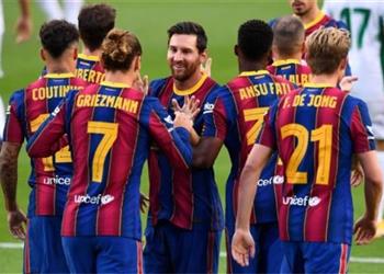 تشكيل برشلونة أمام إلتشي ميسي أساسي ا وجريزمان وديمبلي على دكة البدلاء