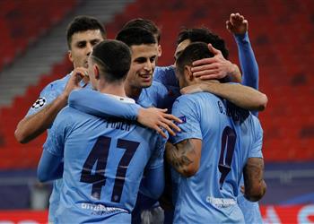 فيديو مانشستر سيتي يضع قدم ا في ربع نهائي دوري أبطال أوروبا بثنائية أمام مونشنجلادباخ