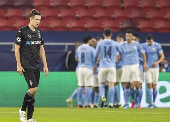 لاعب مونشنجلادباخ بعد الهزيمة أمام مانشستر سيتي علينا اللعب بشجاعة في الإياب
