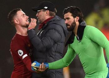 كلوب يتحدث عن إصابة هندرسون ويثير الشكوك حول غياب أليسون أمام شيفيلد