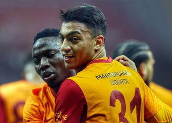 جماهير جالطة سراي بعد هدفي مصطفى محمد ليس لديه رحمة وجاء بمال حلال