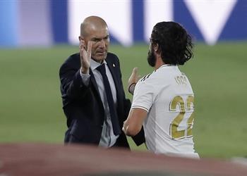 زيدان يجب الانتصار على الصعوبات لأننا ريال مدريد ولا ي مكن لوم إيسكو