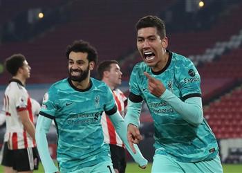 فيديو ليفربول يصل لهدفه رقم 7000 في الدوري الإنجليزي
