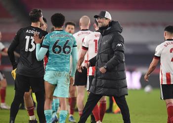 أدريان يوجه رسالة لـ أليسون بعد فوز ليفربول أمام شيفيلد