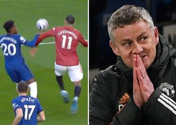 سولشاير يلوم لامبارد على عدم احتساب ركلة جزاء مانشستر يونايتد أمام تشيلسي