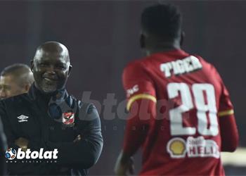 أجاي ي علق على هدفيه في مباراة الأهلي وطلائع الجيش