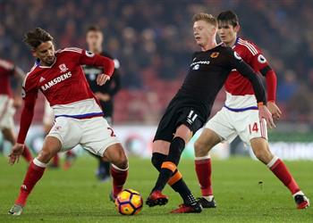 م حترفين المحمدي ي شارك في هزيمة هال سيتي أمام ميدلزبره بهدف نظيف ليعاني في قاع الجدول