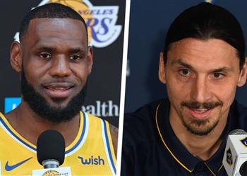 إبراهيموفيتش يرد مجدد ا على ليبرون جيمس لا يجب على الرياضي أن يكون سياسي ا