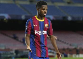 فاتي إريك جارسيا أفضل صديق لي وأختار كريستيانو رونالدو في فريقي المفضل