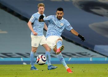 بعد تألقه أمام ولفرهامبتون جوارديولا محرز يرقص على أرض الملعب