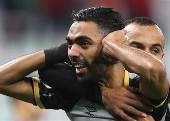 حسين الشحات ي غادر مران الأهلي بعد تعرضه لإصابة