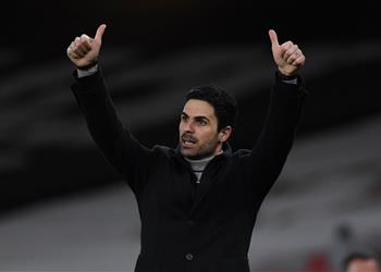 أرتيتا تدريب برشلونة مستمتع في آرسنال