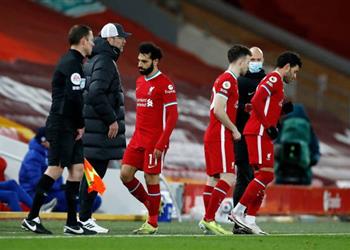 تغريدة غامضة من وكيل محمد صلاح بعد استبداله في مباراة ليفربول وتشيلسي