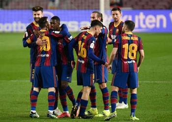 ديمبلي ونجم برشلونة يعودان للتدريبات قبل مباراة أوساسونا في الدوري الإسباني