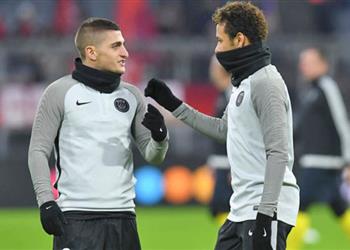 باريس سان جيرمان يستعيد فيراتي ودي ماريا ويوضح حالة نيمار قبل مواجهة برشلونة