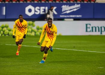 موريبا نفذت طلب ميسي وسأخذ هدفي الأول مع برشلونة إلى قبري