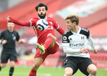 فيديو تعرف على تقييم محمد صلاح بعد خسارة ليفربول أمام فولهام