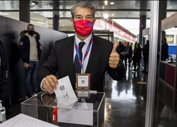 مراسل بي إن سبورتس يؤكد فوز خوان لابورتا برئاسة برشلونة