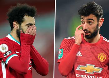 م ستشهد ا بـ محمد صلاح أسطورة مانشستر يونايتد يدافع عن برونو فرنانديز