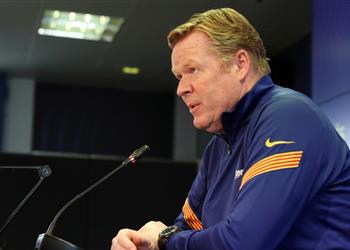 كومان فوز لابورتا قد يكون إيجابي ا لبقاء ميسي والريمونتادا أمام باريس سان جيرمان ليست مستحيلة