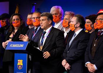 جوارديولا لابورتا سيخلق مزاج ا جيد ا في برشلونة وأتمنى له الأفضل