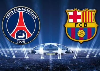 موعد والقنوات الناقلة لمباراة برشلونة وباريس سان جيرمان اليوم في دوري أبطال أوروبا