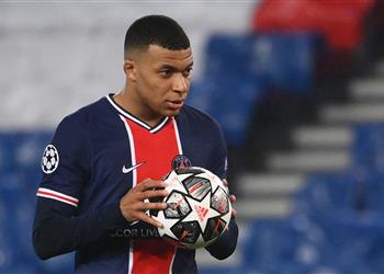 فيديو مبابي يسجل هدف باريس سان جيرمان الأول أمام برشلونة