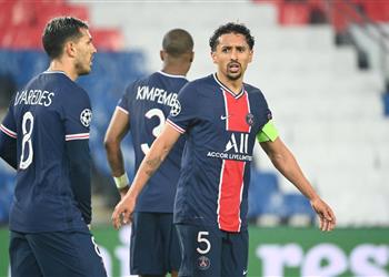 ماركينيوس بعد تأهل باريس سان جيرمان أمام برشلونة حققنا ذلك بفضل نافاس