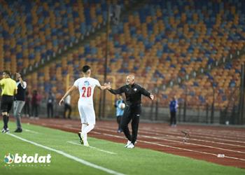 أشرف بن شرقي يغيب عن مباراة الزمالك وحرس الحدود في كأس مصر