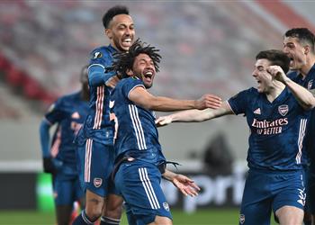 فيديو تقييم مرتفع لـ محمد النني بعد هدفه في مباراة آرسنال وأولمبياكوس